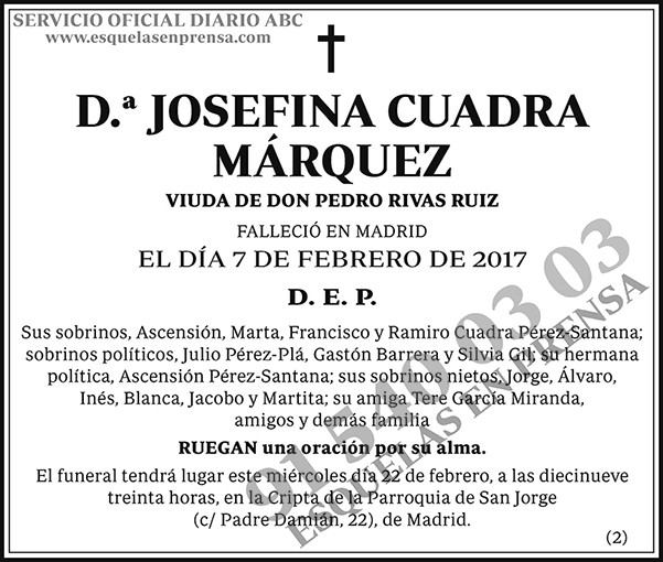 Josefina Cuadra Márquez